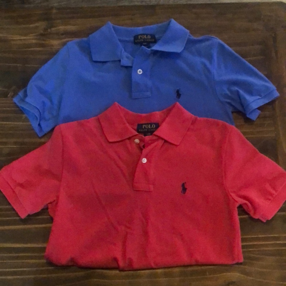 Boys lot of 2 Polo size small